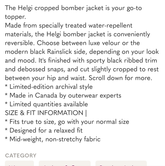 EUC Therma Kota HELGI CROPPED BOMBER JACKET size S black/green - Picture 8 of 13